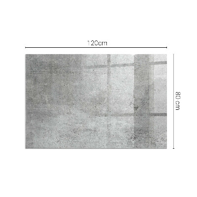 Podkładka pod kominek Motyw surowego betonu