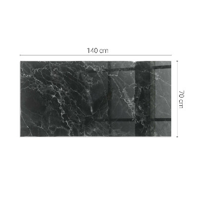 Podkładka pod kominek Klasyczny design marmuru