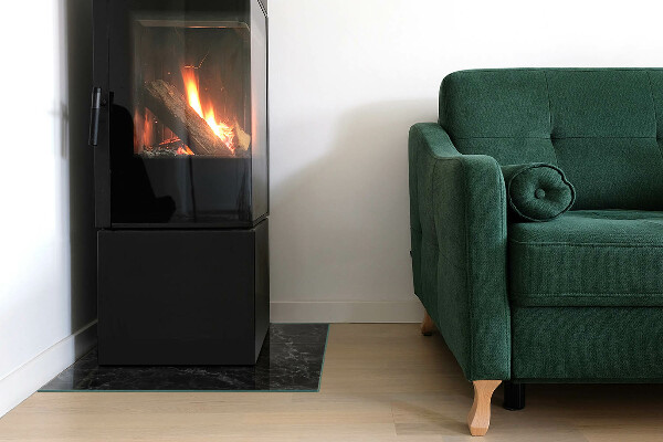 Vloerplaat openhaard Klassiek marmerdesign