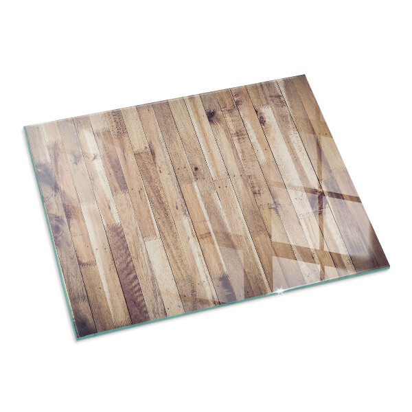 Podkładka pod kominek Wzór deski w harmonijnym układzie