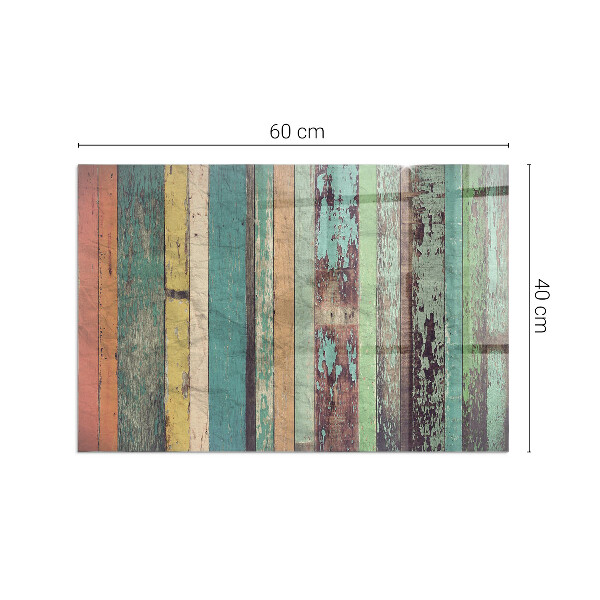 Szyba hartowana pod kominek Deski w wielu kolorowych tonach