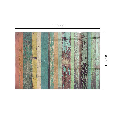 Szyba hartowana pod kominek Deski w wielu kolorowych tonach