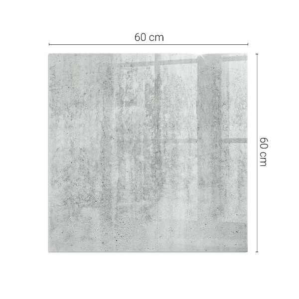 Podkładka pod kominek Betonowa faktura w stylu industrialnym