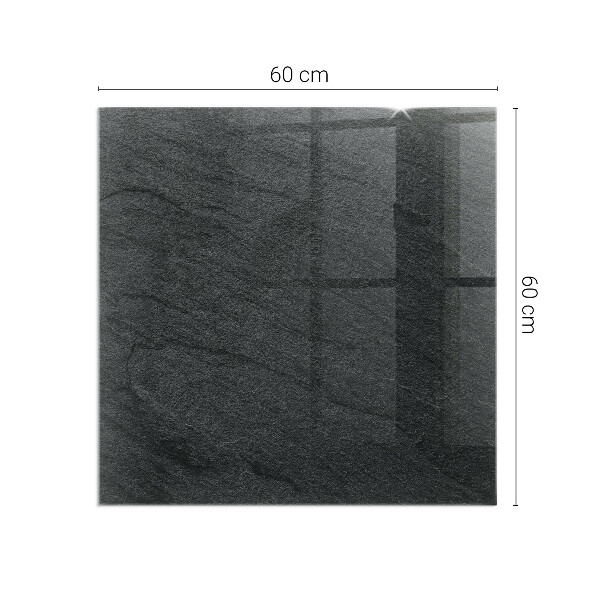 Plaat voor onder kachel Patroon van stenen bestrating