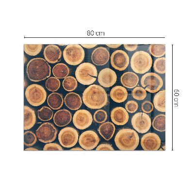 Vloerplaat openhaard Een doos met een ingedeukt houtmotief.