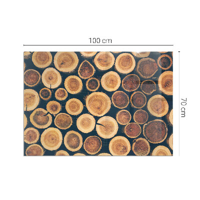 Vloerplaat openhaard Een doos met een ingedeukt houtmotief.