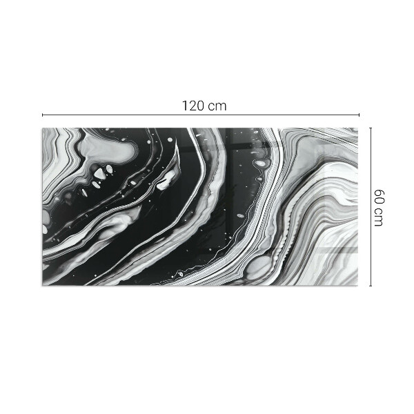 Vloerplaat openhaard Lijnen en golven in een moderne uitvoering