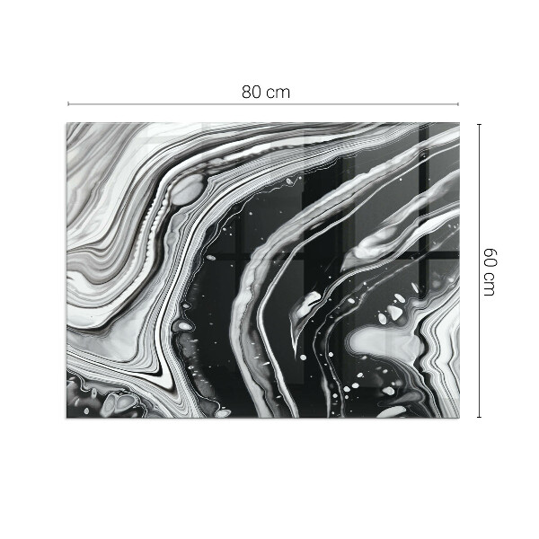 Podkładka pod kominek Linie i fale w nowoczesnym wydaniu