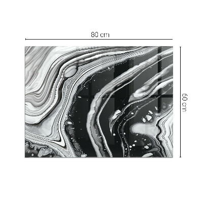 Podkładka pod kominek Linie i fale w nowoczesnym wydaniu