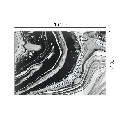 Podkładka pod kominek Linie i fale w nowoczesnym wydaniu