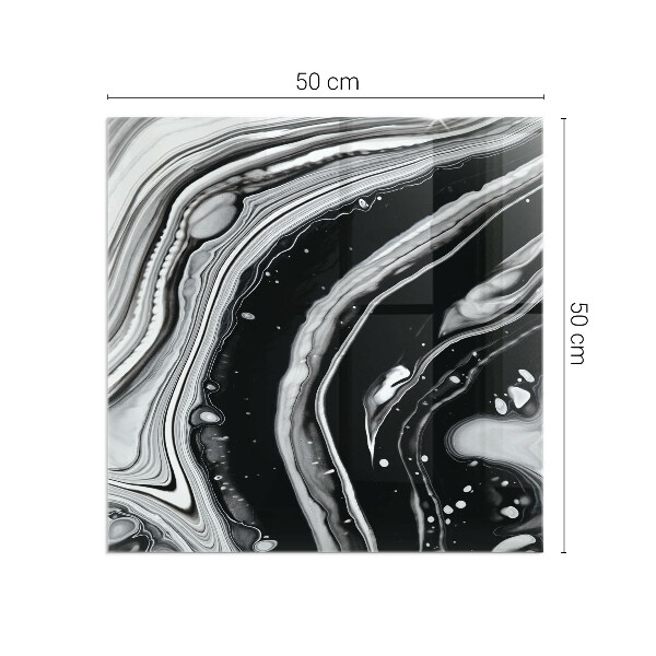 Podkładka pod kominek Linie i fale w nowoczesnym wydaniu