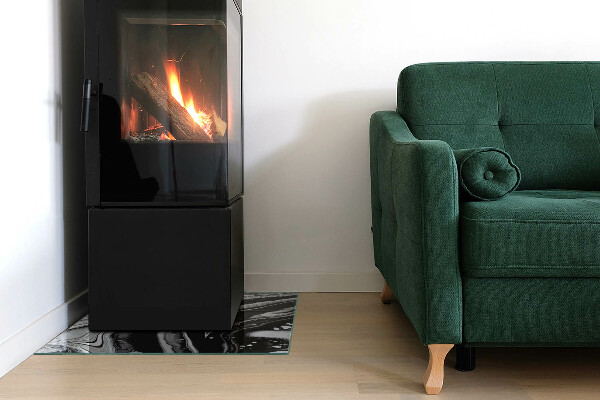 Podkładka pod kominek Linie i fale w nowoczesnym wydaniu