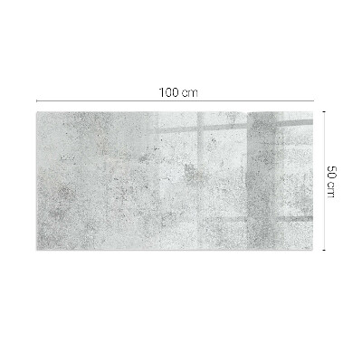 Plaat voor onder kachel Betonstructuur in stijl