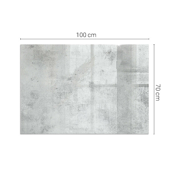 Plaat voor onder kachel Betonstructuur in stijl