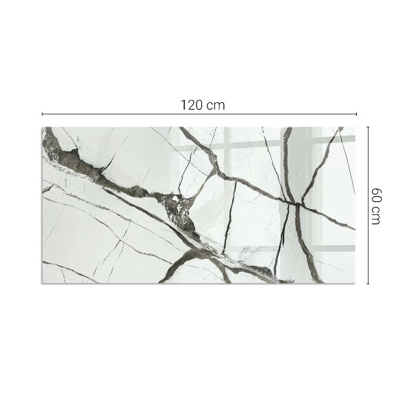 Vloerplaat openhaard Aderpatroon in marmerstijl