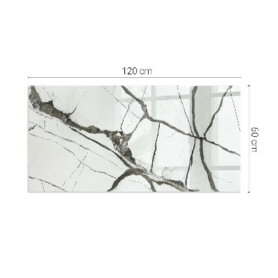 Vloerplaat openhaard Aderpatroon in marmerstijl