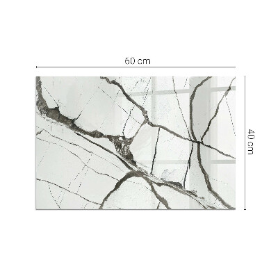 Podkładka pod kominek Wzór żył w stylu marmuru