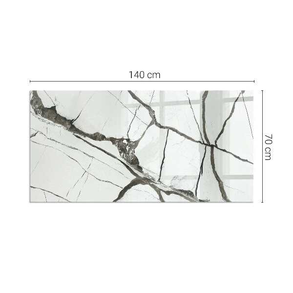Vloerplaat openhaard Aderpatroon in marmerstijl