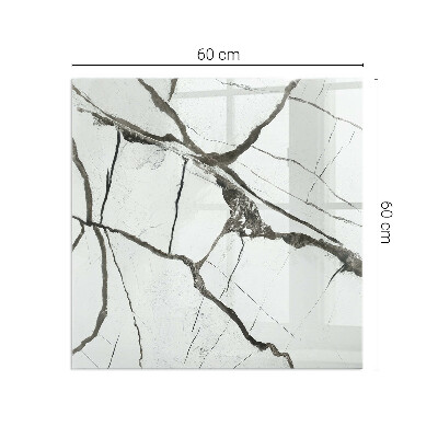 Podkładka pod kominek Wzór żył w stylu marmuru