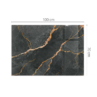 Vloerplaat openhaard Klassiek marmer met subtiele aderen.