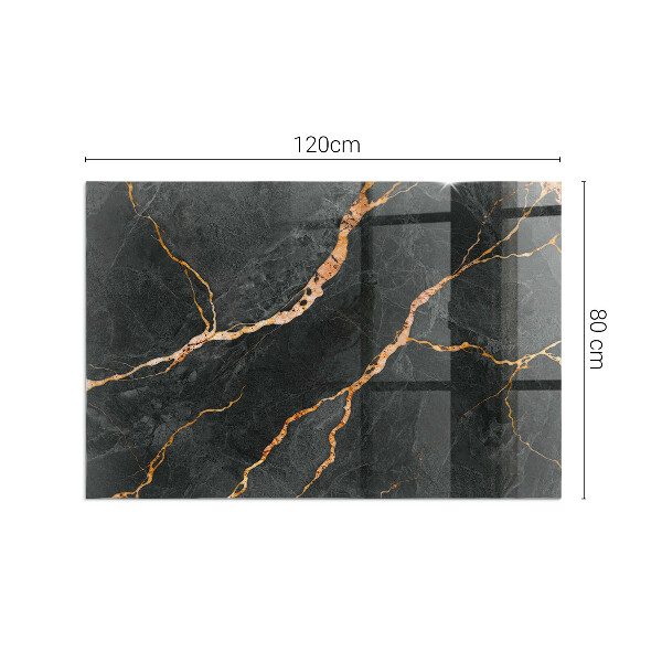 Vloerplaat openhaard Klassiek marmer met subtiele aderen.