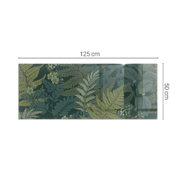 Vloerplaat openhaard Vlinders tussen plantenaccenten