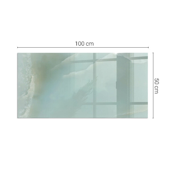 Vloerplaat openhaard Elegant marmermotief