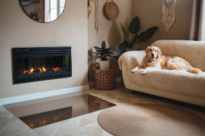 Podkładka pod kominek Kolor Brązowy