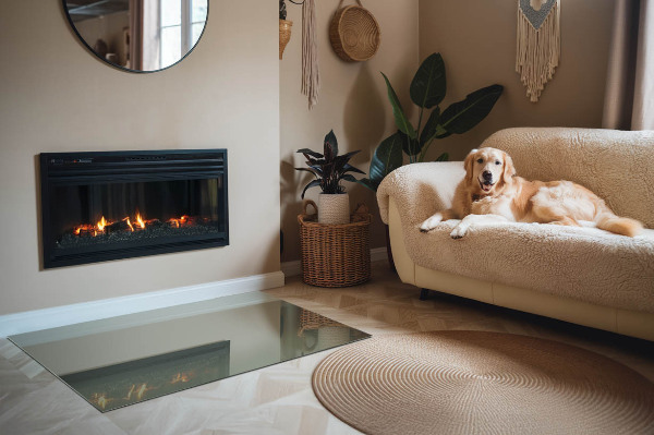 Podkładka pod kominek Kolor Oliwkowy