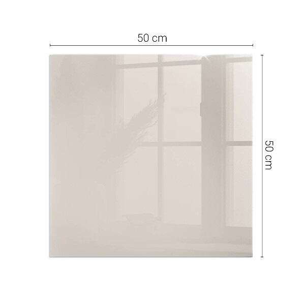 Plaat voor onder kachel Kleur: Lichtroze