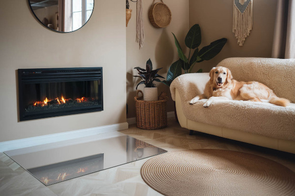 Podkładka pod kominek Kolor Jasny szary