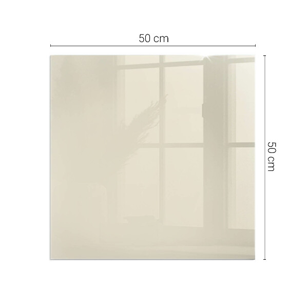 Plaat voor onder kachel Kleur beige