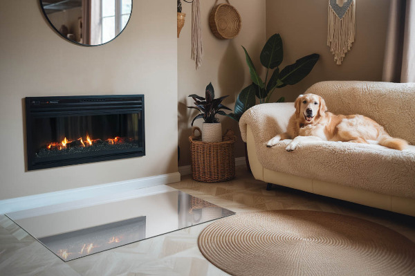 Podkładka pod kominek Kolor Jasny szary