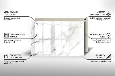 Grafkaars onderzetter Elegante marmertextuur