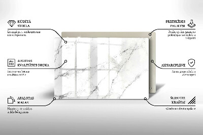 Grafkaars onderzetter Elegante marmertextuur