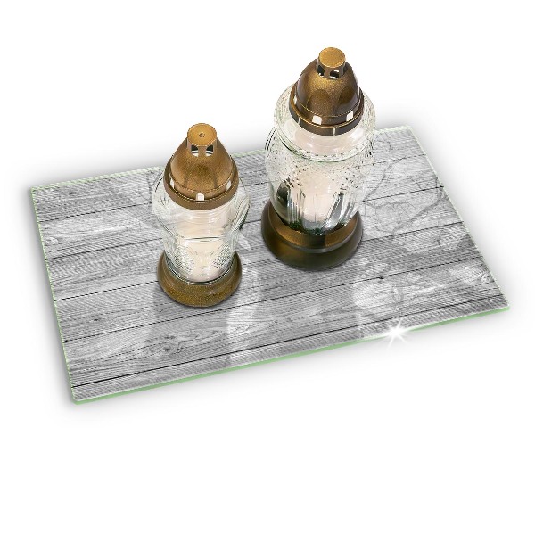 Grafkaars onderzetter Oude houten planken