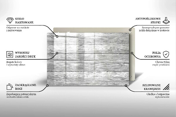 Grafkaars onderzetter Oude houten planken