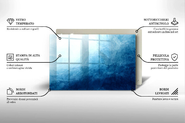 Grafkaars onderzetter Abstracte achtergrond