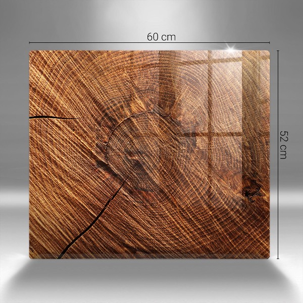Dekoracyjna podkładka pod znicz Struktura drewno