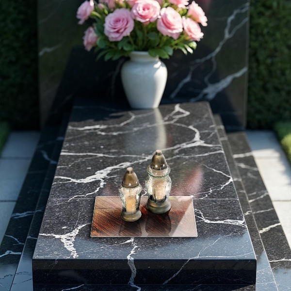 Dekoracyjna podkładka pod znicz Struktura drewno