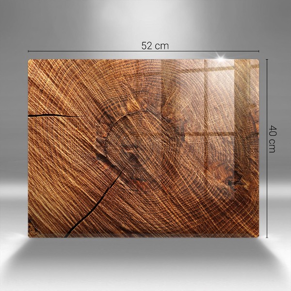 Dekoracyjna podkładka pod znicz Struktura drewno