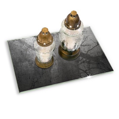 Grafkaars onderzetter Metaaltextuur