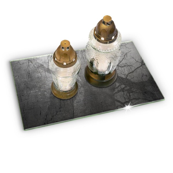 Grafkaars onderzetter Metaaltextuur