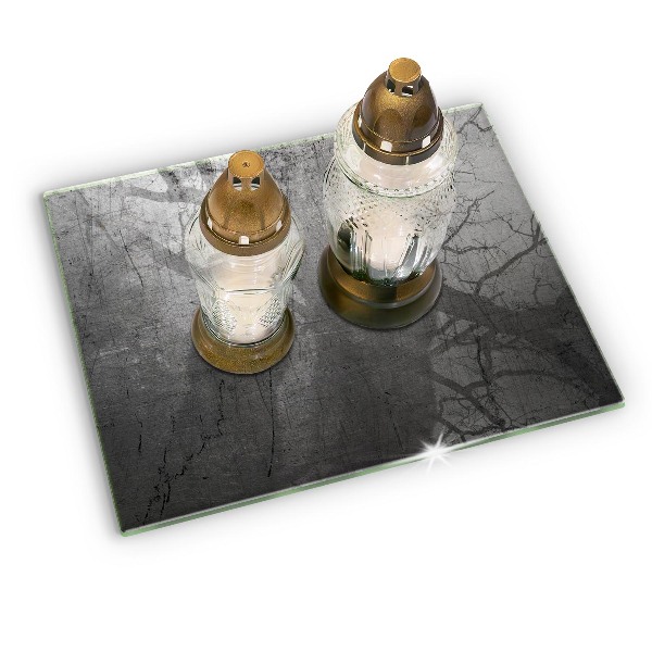 Grafkaars onderzetter Metaaltextuur