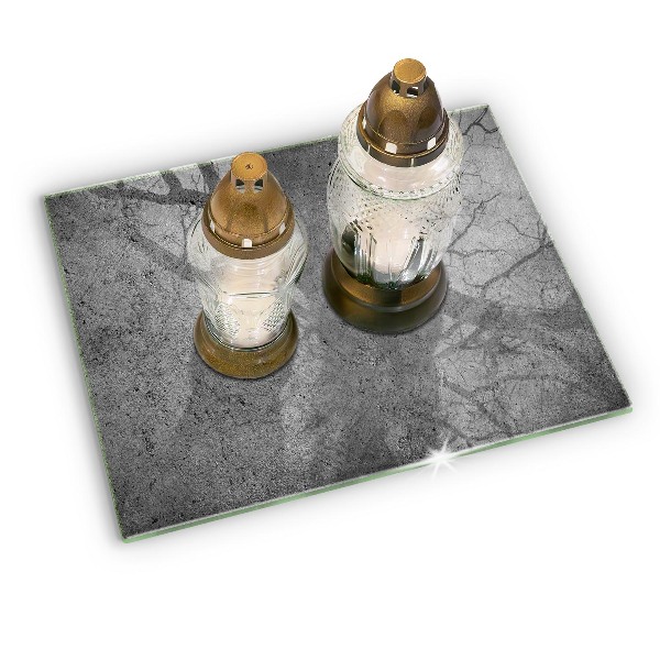 Grafkaars onderzetter Betonsteenstructuur