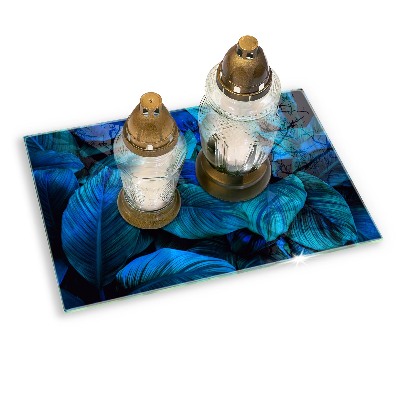 Grafkaars onderzetter Bladeren van junglevegetatie