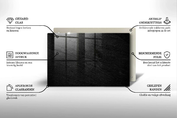 Grafkaars onderzetter rotsstructuur