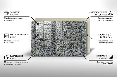 Grafkaars onderzetter Steenstructuur