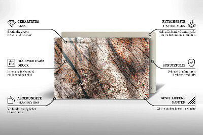 Grafkaars onderzetter Houten constructie