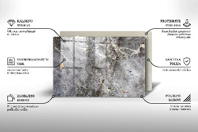 Grafkaars onderzetter Steenstructuur